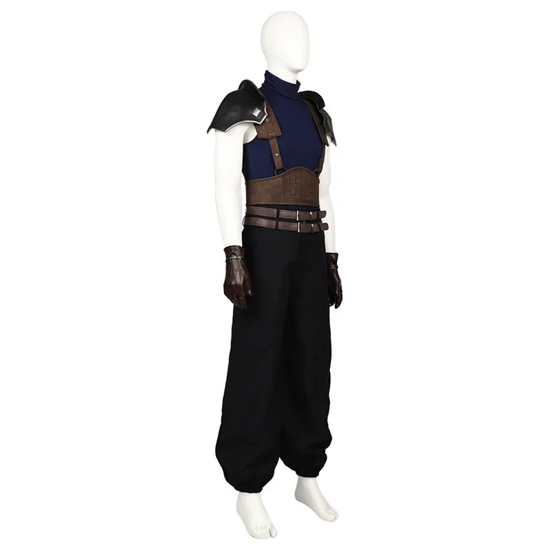 Final Fantasy VII 7  Zack Fair Cosplay Costume Shirt Pants Suits For Adult Men  Halloween Carnival Outfits