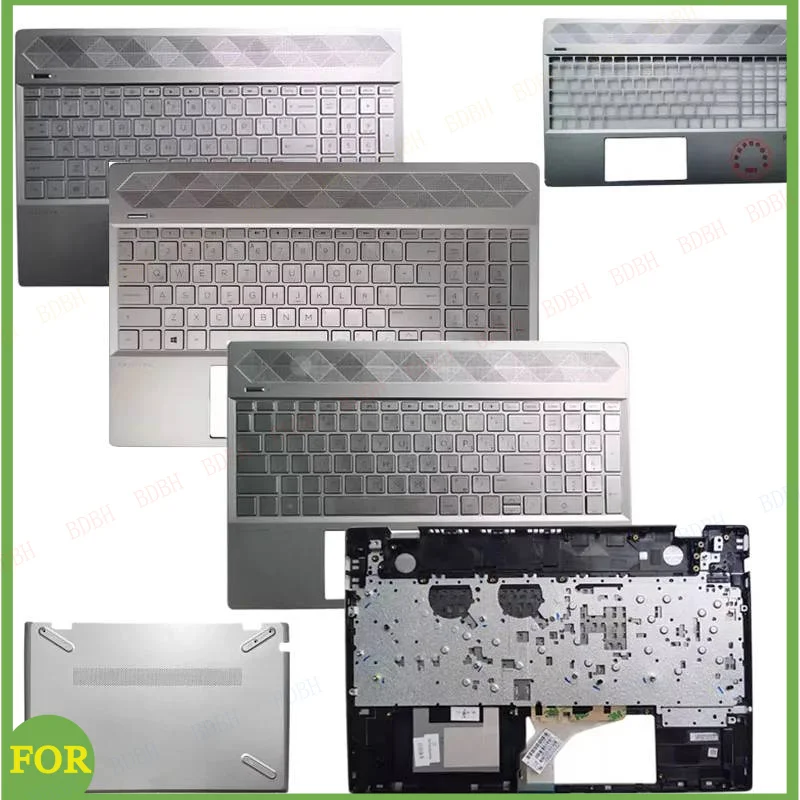 NEW For Pavilion 15-CW 15-CS TPN-Q208 TPN-Q210 laptop LCD Back Cover/Front Bezel/Palmrest Upper Integrated version