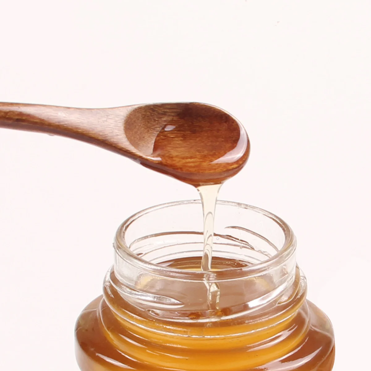 

5pcs Honey Wooden Spoon Natural Long Handle Stirring Spoons For Tea Coffee Dessert Soup Rice Cereal Korean Japanese Meals Wood