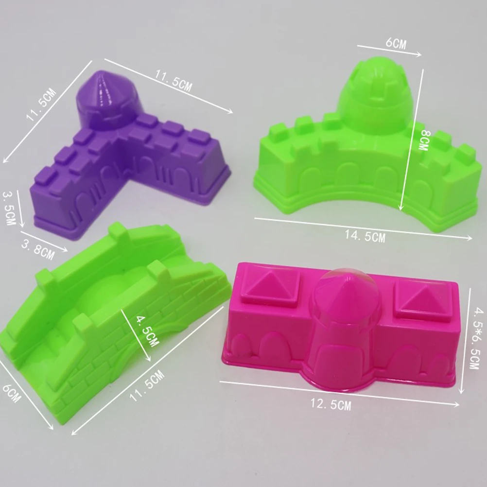 

28Pcs Kids Space Molds Colorful Beach Toys For Childrens Outdoor Activities
