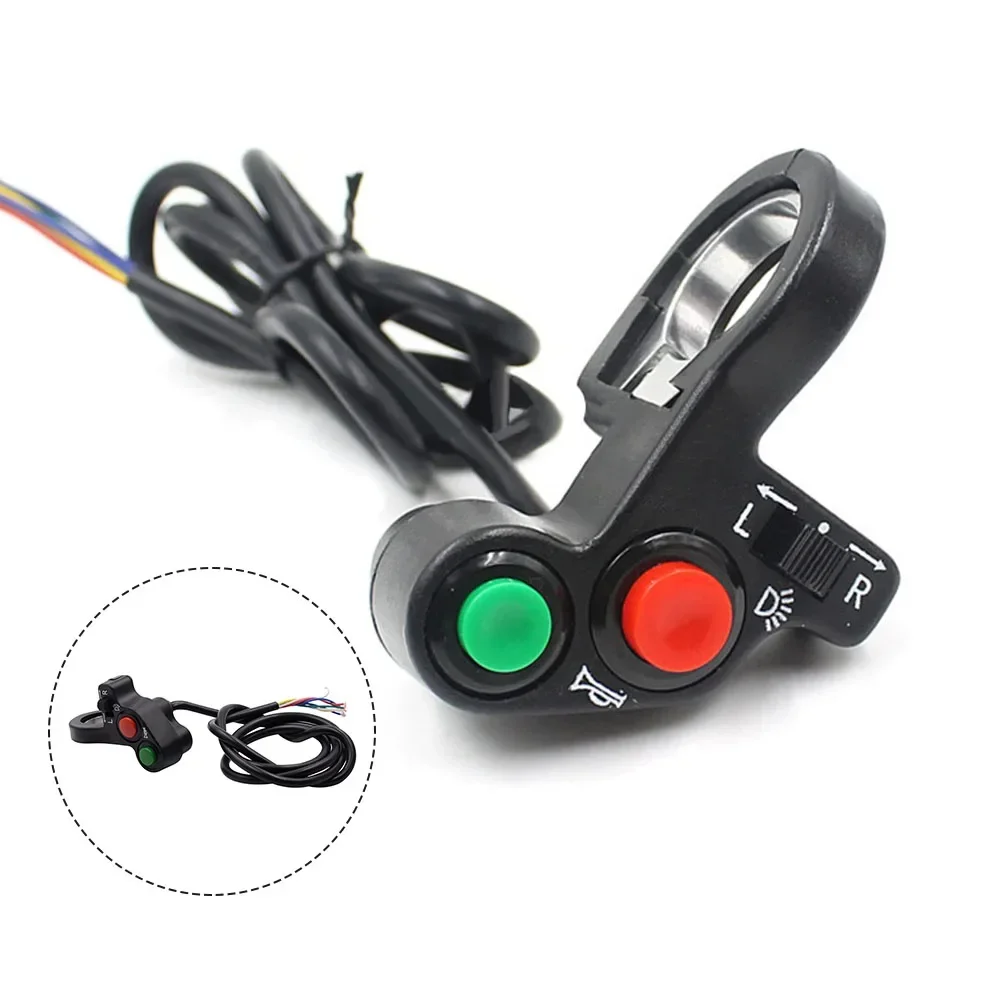 22mm Universal Motorcycle Handlebar Mount Switch ON OFF Button Switches For Ebike Scooter Electric Bicycle Accessories