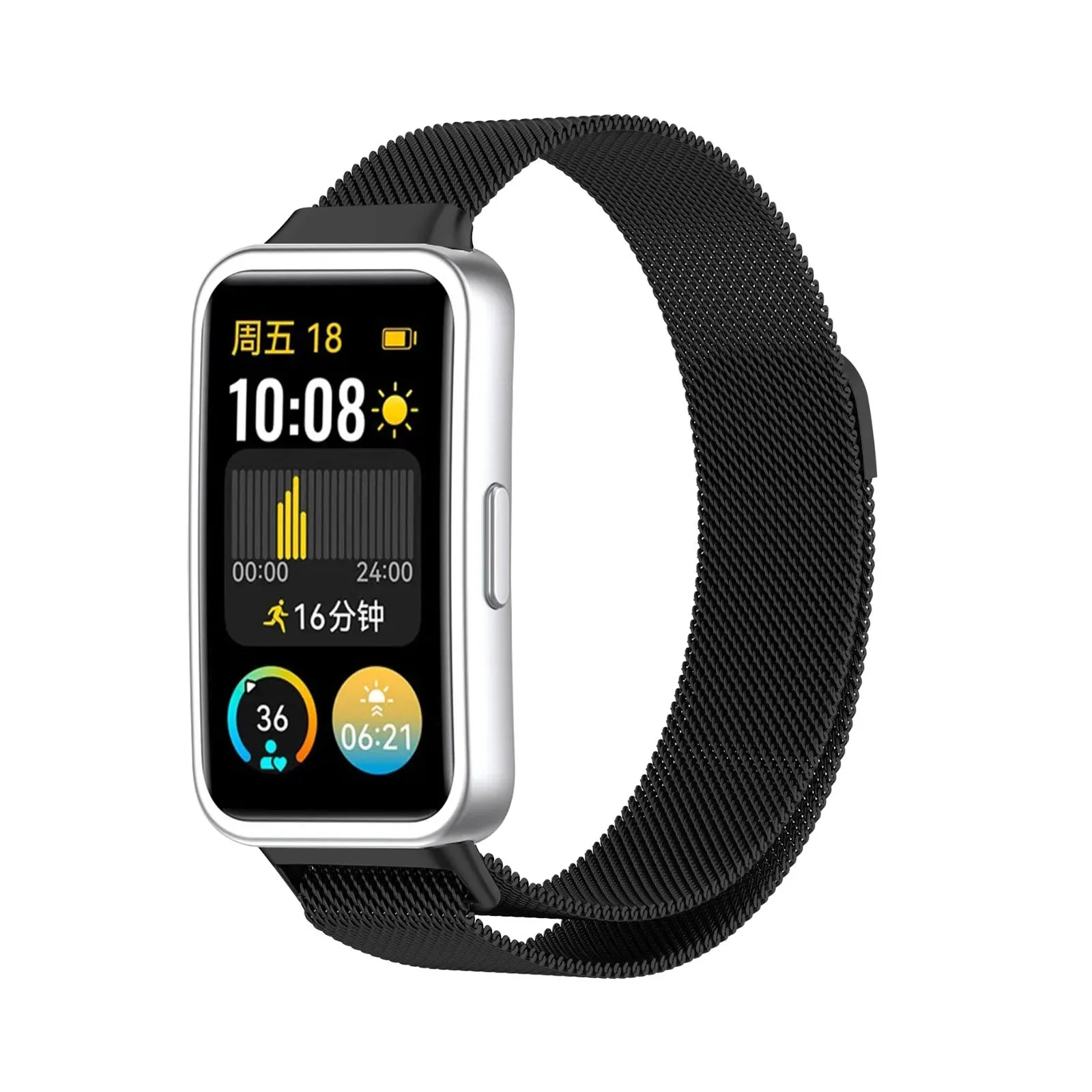 Universal Magnetic Metal Strap For Huawei Band 10 Smart Watch Sport Strap Wristband For Huawei Band 8 9 10 Bracelet Accessories