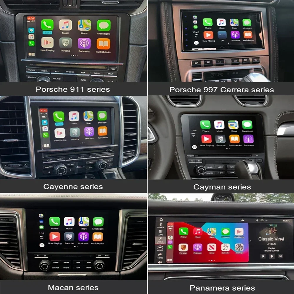 CARPLAYEASE Wireless CarPlay and Android Auto for Porsche Cayenne PCM 3.1 2010-2016 7