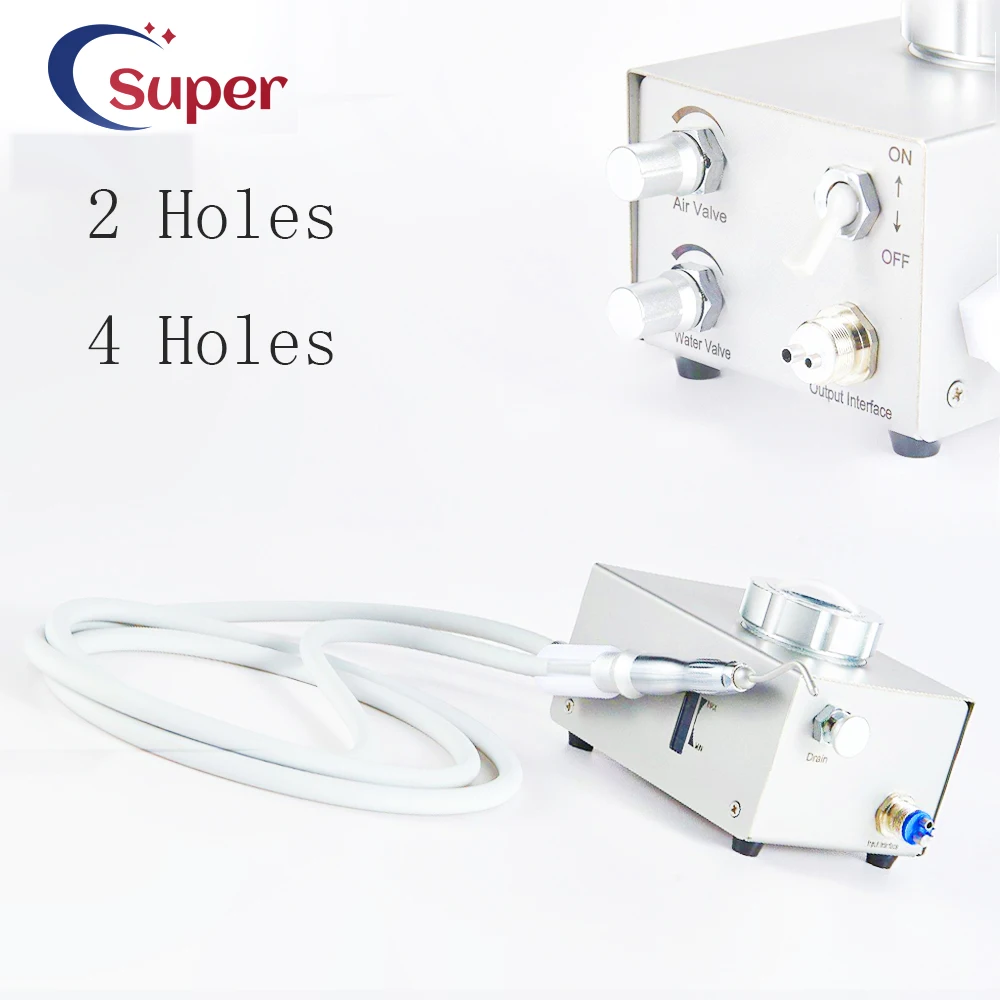 

Dental Lab Cleaning Air Water Prophy Polishing Sandblasting Machine Water Vapor Separation 2holes 4holes Dentistry Tools