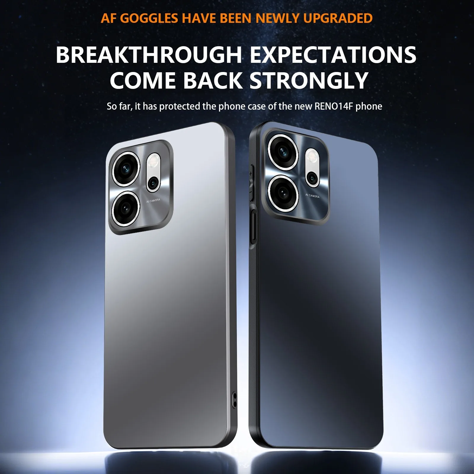 Für OPPO Reno 14F mit vollem Linsenschutz, kratzfest und langlebig, matte Handyhülle