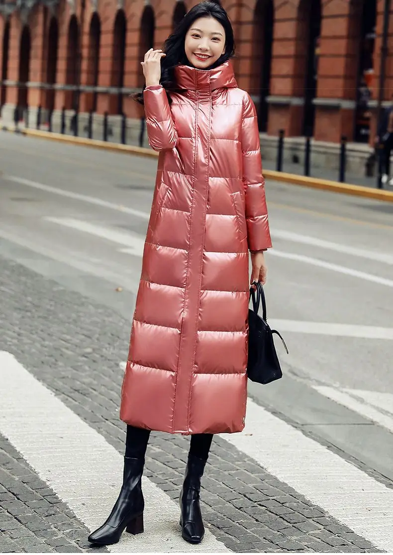 2024 Winter New Women's Down Cotton Coat Loose Commuter Leisure Windproof Hooded Slim Fit Parkas