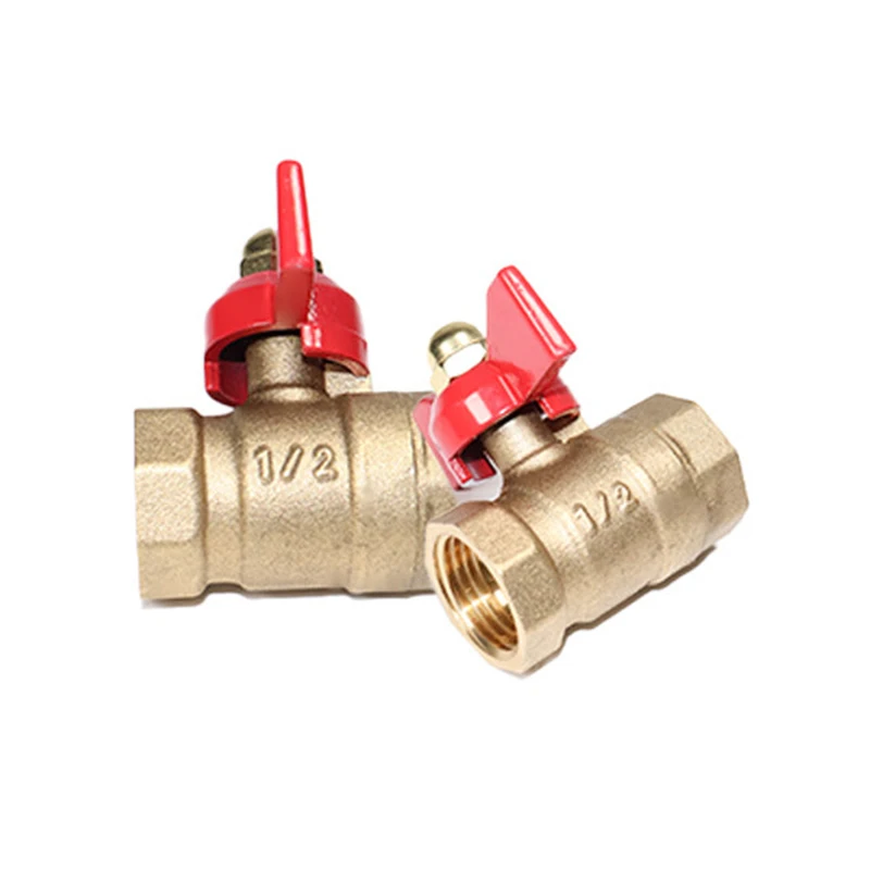 

1/4 дюйма 3/8 дюйма 1/2 дюйма BSP с резьбой «папа-мама» Цельный воздушный компрессор Вода Газ Масло Запорный клапан Стержень-бабочка Латунный шаровой кран