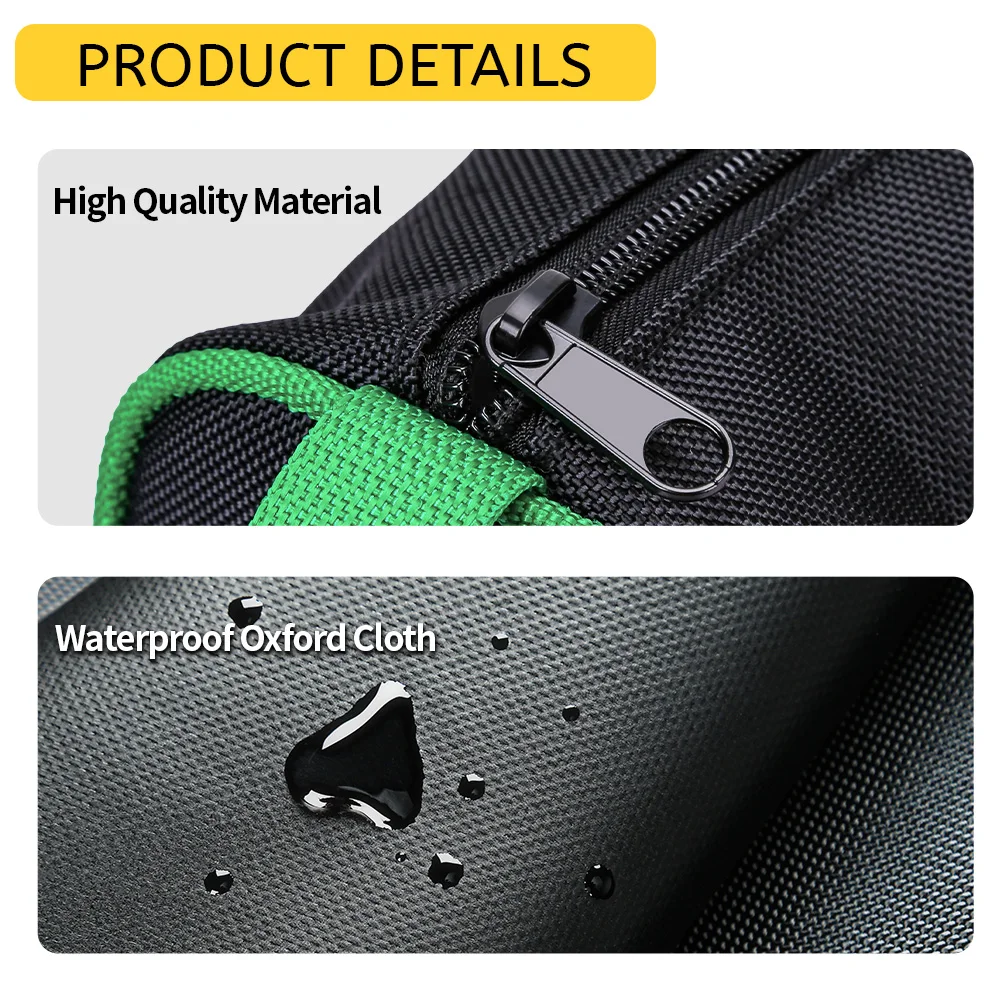 مجموعة أدوات أداة متعددة الوظائف الأجهزة أداة كهربائي حقيبة التخزين حقيبة التخزين الصغيرة مقاوم للماء الصيد حقيبة يد صغيرة