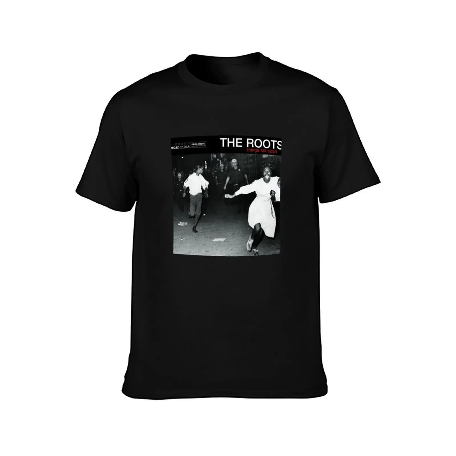 The roots things fall apart T-Shirt man t shirt affliction shirts t shirt men 100℅ cotton