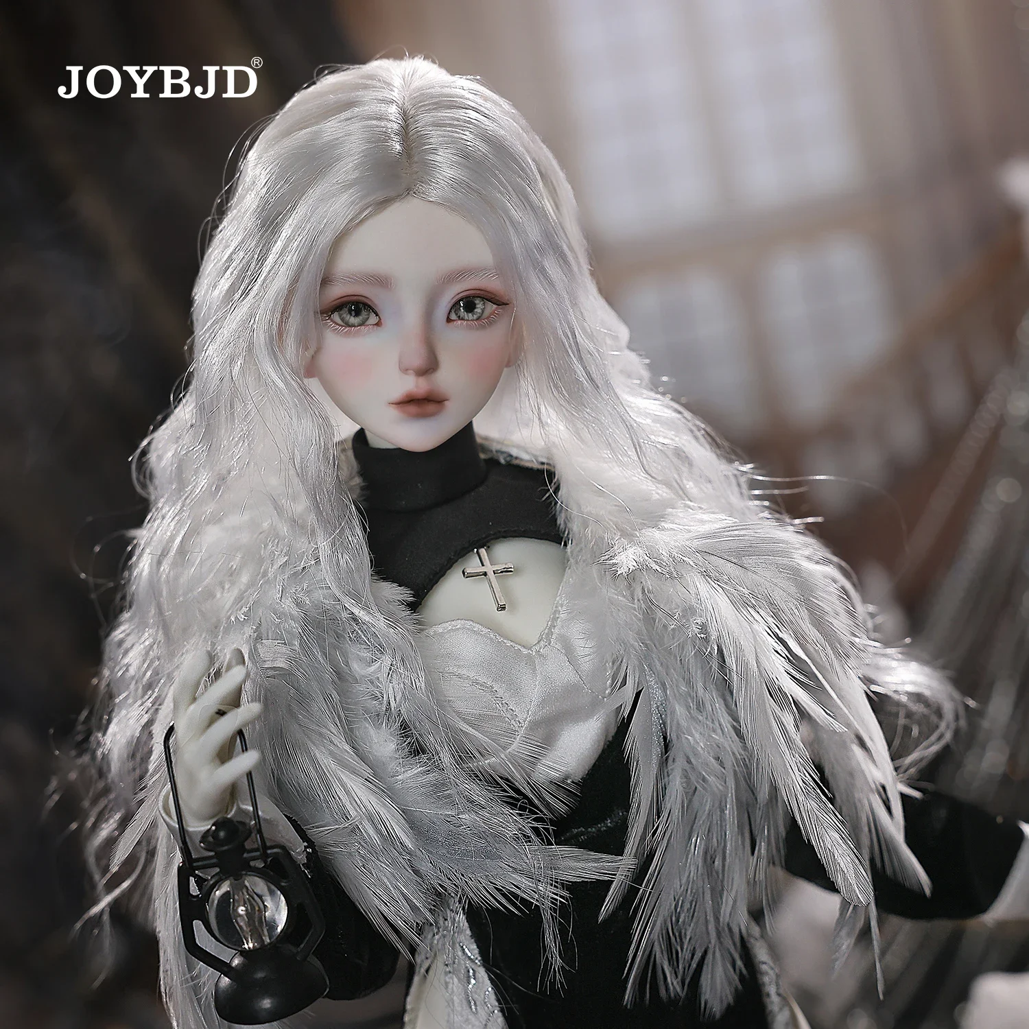 

Joybjd 1/4 Cali Bjd Кукла Полный комплект Muxi Body Средневековье Монахиня Молиться Согнутый церковный стиль Религиозный клистер Подвижная суставная кукла