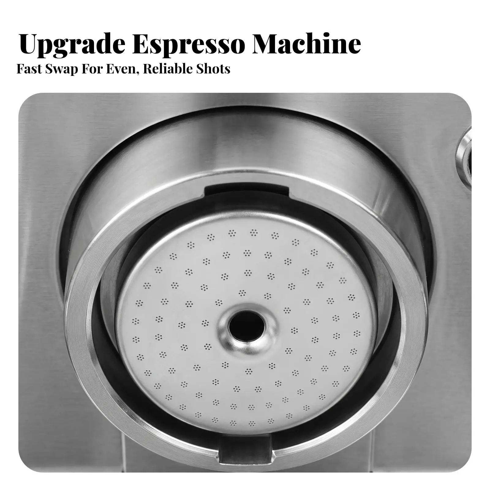 Coffee Brew Head Screen Stainless Steel Espresso Machine Shower Filter Replacement for BES840 860 870 881 Models