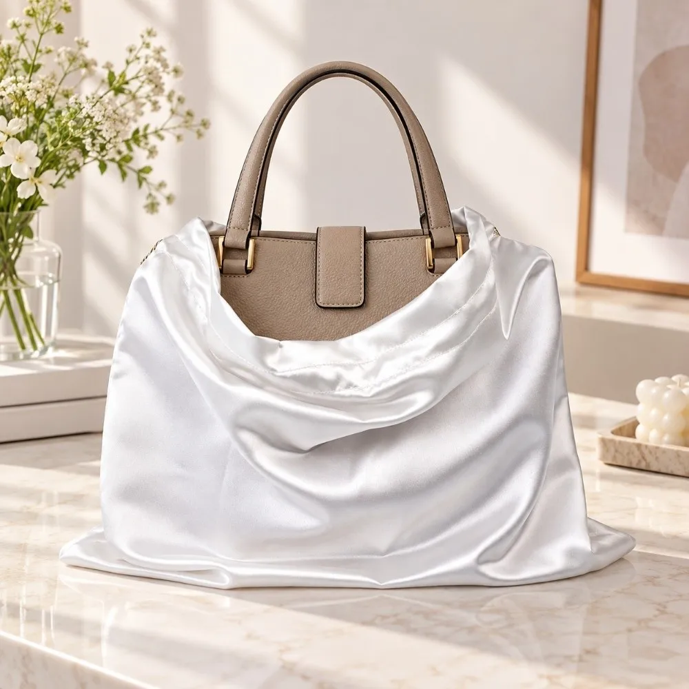 Tote Purses Thick Dust Bags Soft Reusable Storage Bags Portable Dustproof Dust Cover Travel