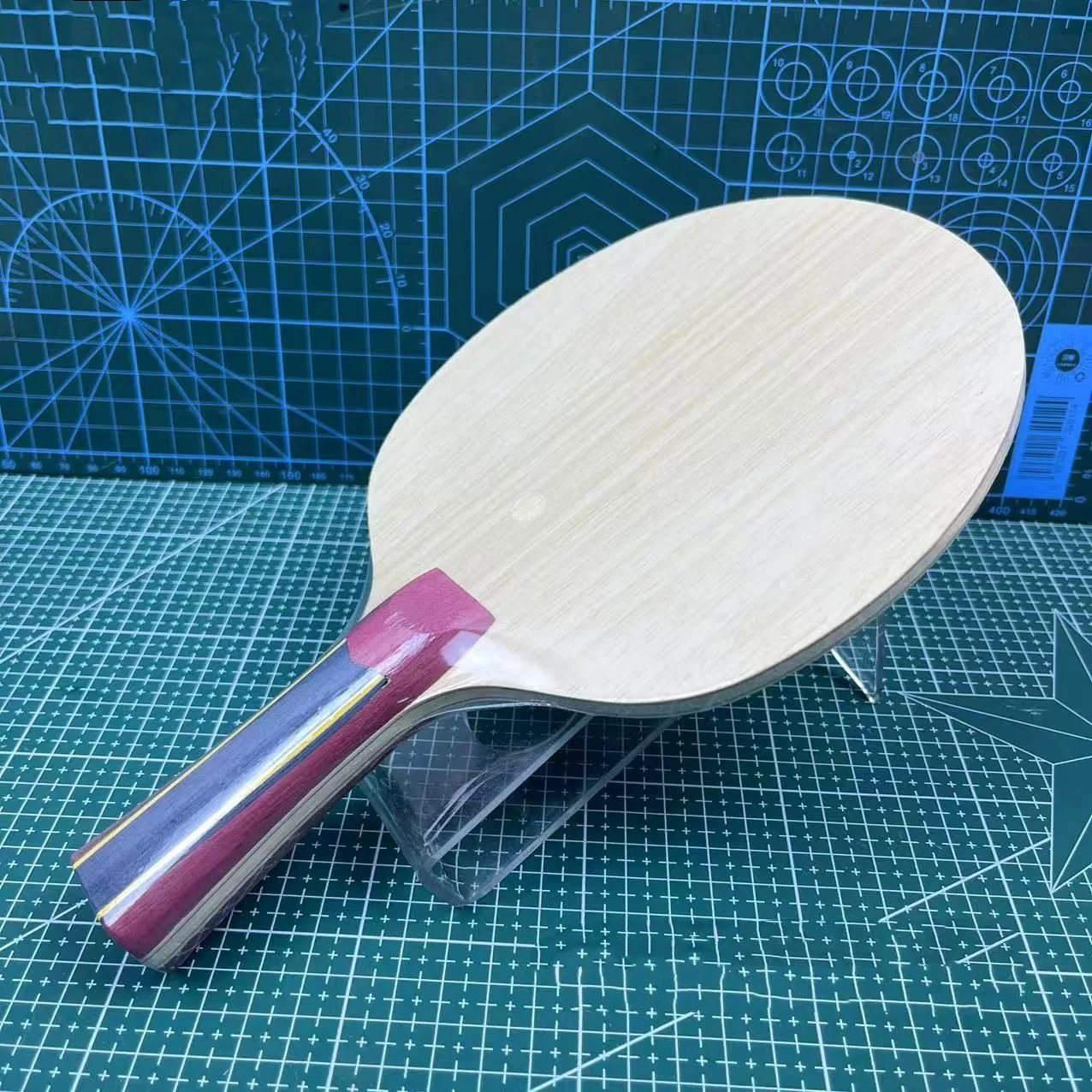 Super Mizutani Falcon Recarved Table Tennis Bottom Plate Light Carbon Professional Bottom Plate 7-Layer Structure