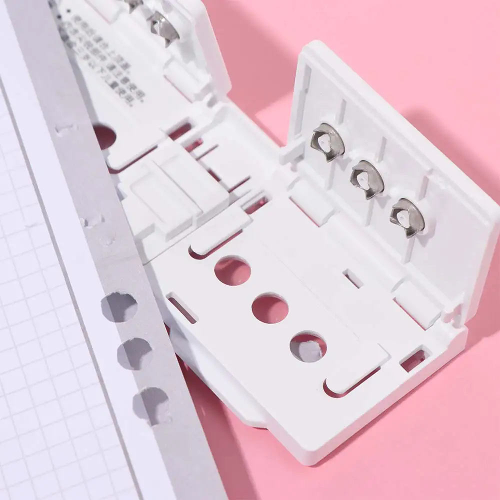 

Portable Manual Binding 8-hole Paper Punch DIY Scrafts Paper Cutter Loose-leaf Punch Loose-leaf A4 B5 A5 DIY Hole Punch Student