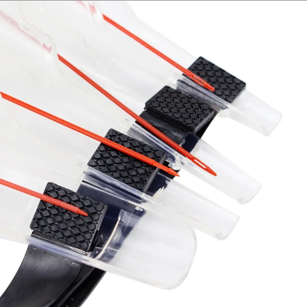 2 قطعة 4 حجم الصيد غطاء قضيب البلاستيك غطاء القطب حماية قبعات تلميح نصائح تلسكوبي غطاء قضيب قبعة حماة #2