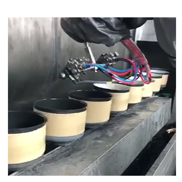 Automatic Electrostatic Painting Line Cookware Line Painting
