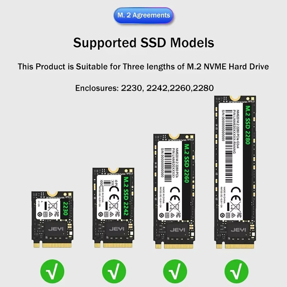 10gbps/20gbps m.2 m/b + m-key ssd caso m2 nvme sata gabinete de disco rígido externo adaptador de protocolo duplo com ventilador de refrigeração para o jogo
