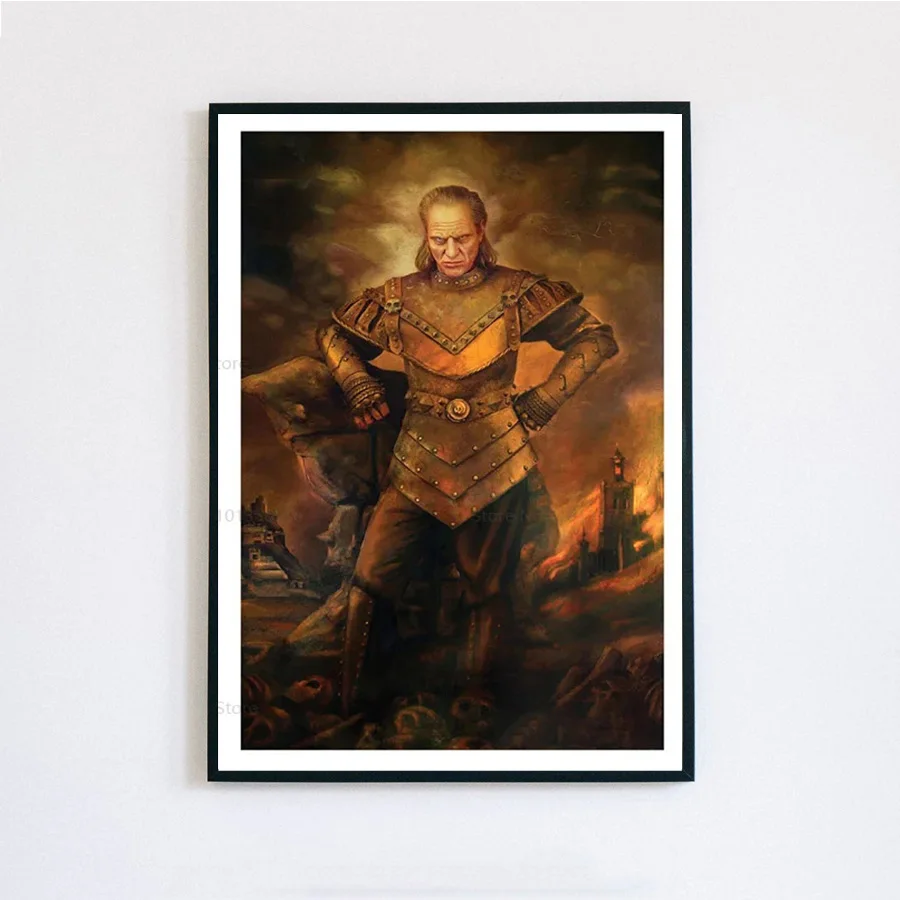 Poster Prints Ghostbusteres Horror Movie Vigo Carpathian 80's Wall Art Picture Canvas Oil Painting Living Room Home Decor