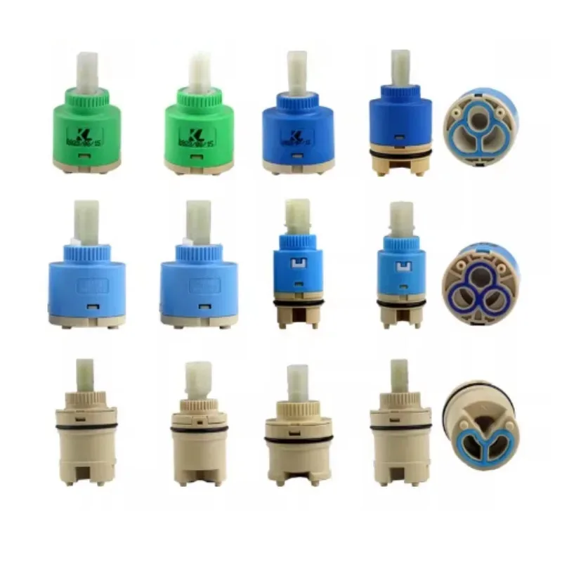 خرطوشة صمام قرص سيراميك عالمية 25/35/40 متوافقة مع صنابير Moen Delta Kohler. توقف التسريبات والتقطر. دقة عالية #2