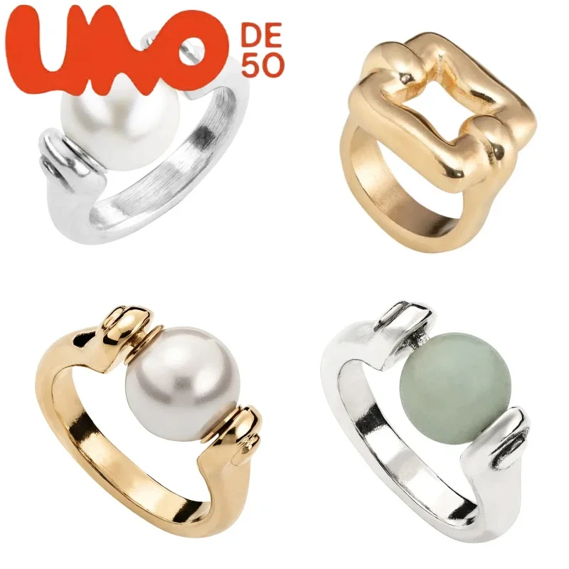 

2025 New European Fashion UNOde50 Exquisite Ring - Affordable High end Luxury Jewelry!