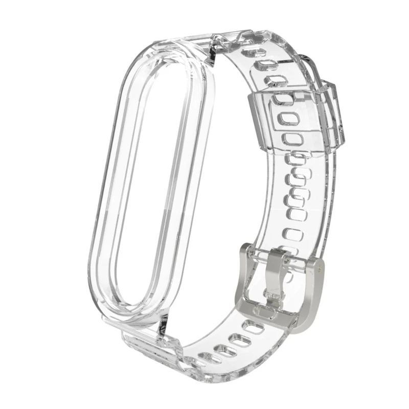 샤오미 미 밴드 8 용 투명 팔찌, 스포츠 손목 스마트 워치 스트랩, 직송