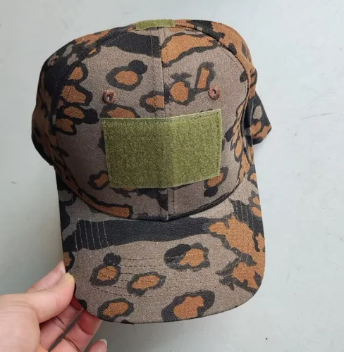 Gorra de béisbol de camuflaje de roble alemán Vinage Man al aire libre