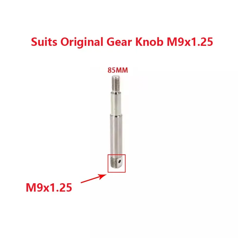 75mm/90mm Shifter Mod Gear Level Gear Stick Shifter Mod for Thrustmaster TH8A Steering Wheel Simracing M10x1.5/M9x1.25