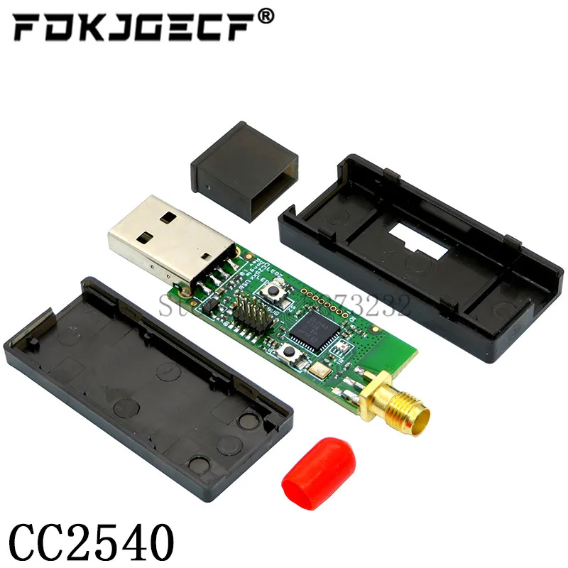 Wireless Zigbee CC2531 CC2540 Sniffer Bare Board Packet Protocol Analyzer USB Interface Dongle Capture Packet Module + Antenna