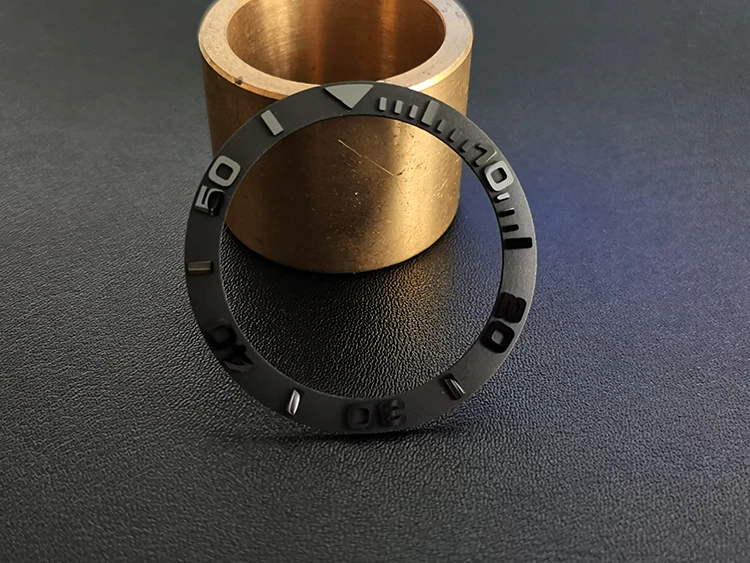 MDV-106 Watch Bezel Insert Watch Ring For Casio Duro Swordfish Yacht MDV106/107 convex type 41x32.8mm ceramic chronoring parts