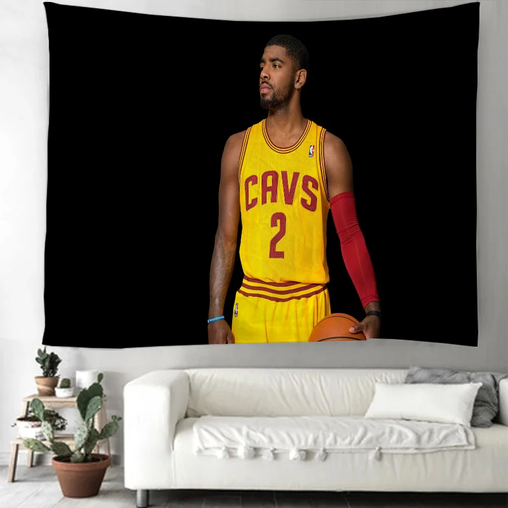 Funny Tapestry on the Wall Decor Kyrie Irving Home Decoration Room Decorating Items Decorations for Bedroom Tapestries Tapries