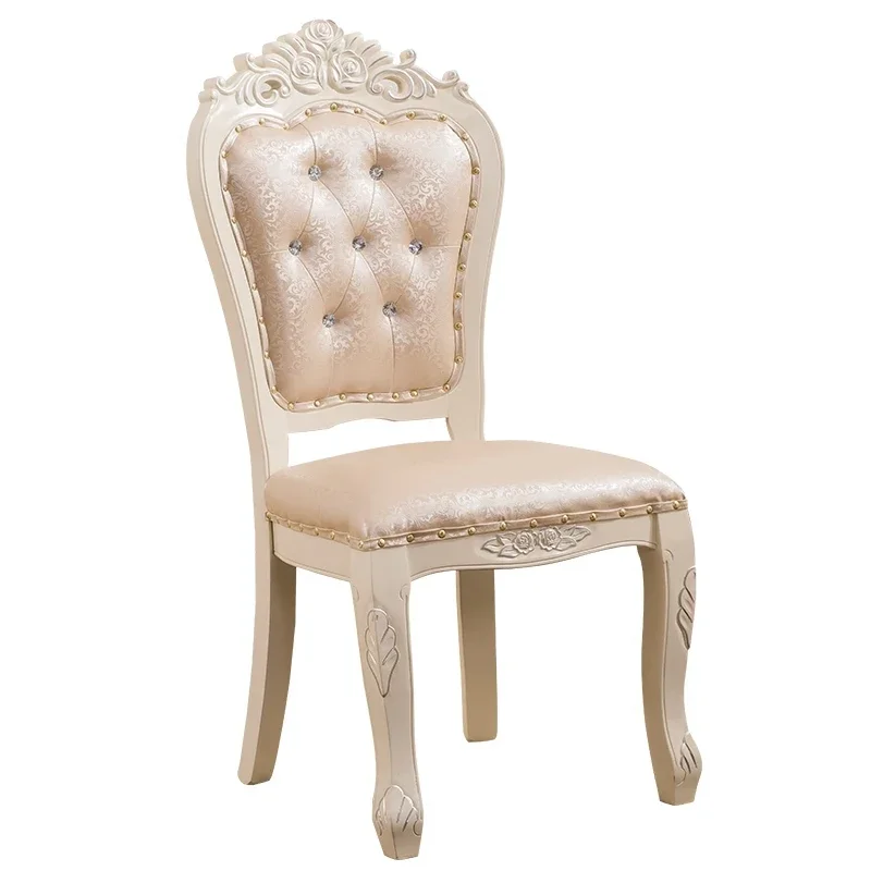 Vibrant Dining Chair Collection Solid Wood Casual Elegance for Restaurants Mahjong Rooms Available in Yellow Red Gold