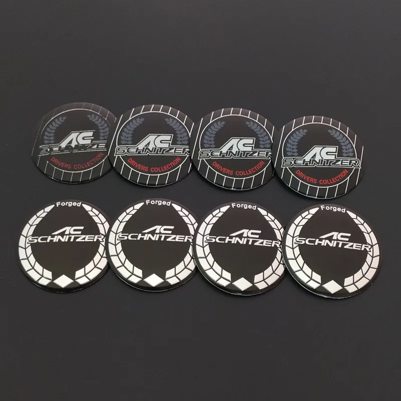 56mm For AC SCHNITZER M 3 5 E46 E39 E36 E60 E90 E39 Performance Car wheel center hub badge logo sticker decal cover suitable