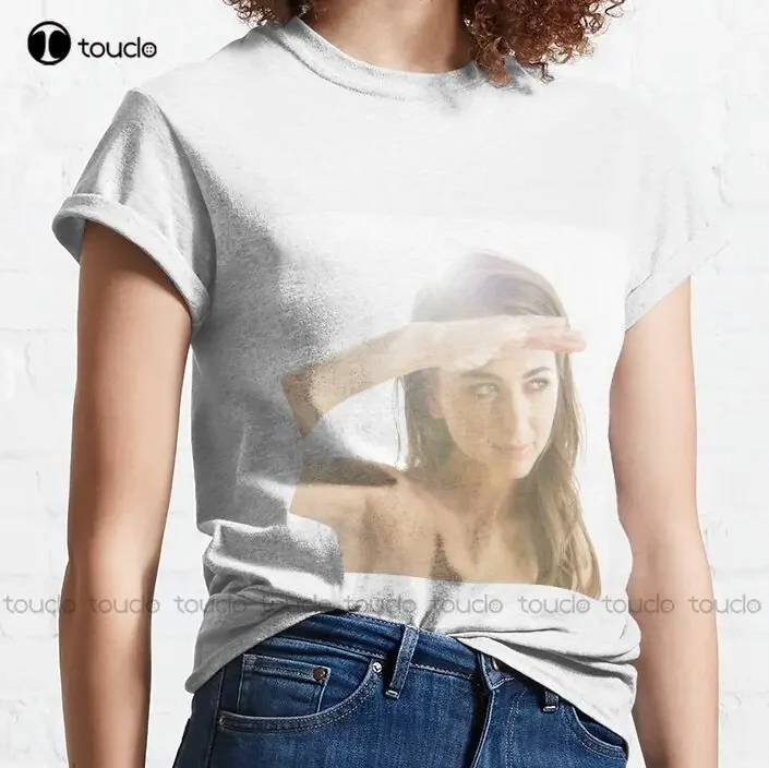 Riley Reid Classic T-Shirt Blue Shirts For Women Fashion Creative Leisure Funny T Shirts Custom Christmas Gift Pure Cotton New