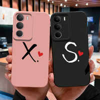 New Case For Realme C71 4G Simple Letters Soft Liquid Silicone High Quality Anti Slip Shell For Realme C 71 Full Coverage Capa