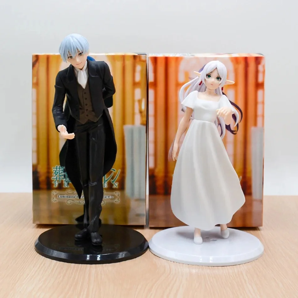 Frieren: Beyond Journey's End 18-20cm Anime Figure Frieren Himmel Proposal Dance Action Figure PVC Ornaments Toy Brithday Gift