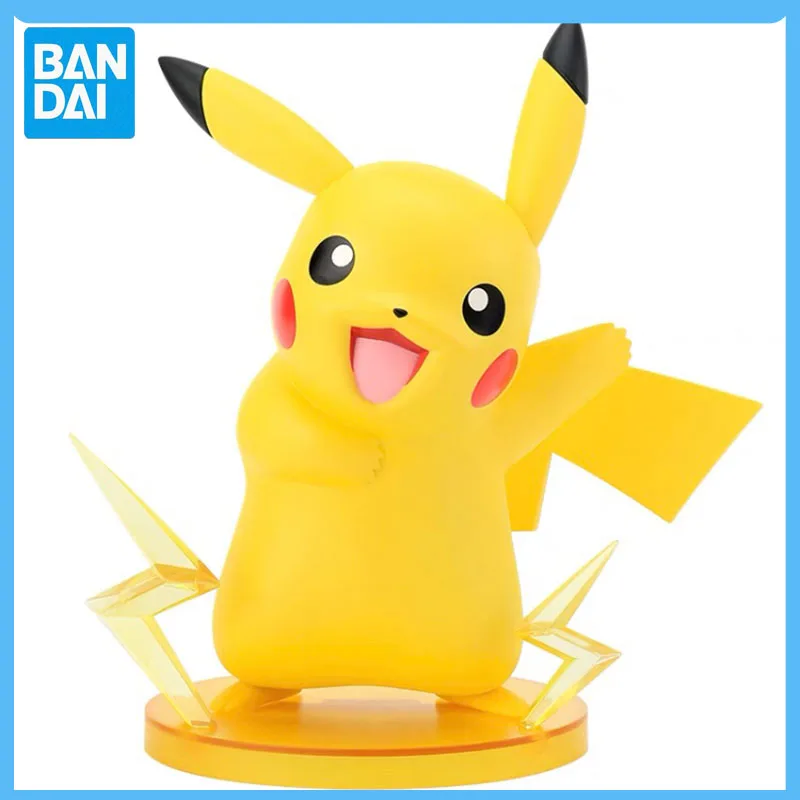 Original Bandai Pokemon Figure Gengar Pikachu 14cm PVC Charizard Model Doll Collectible Toys Gift Cartoon Figurine Anime Figures