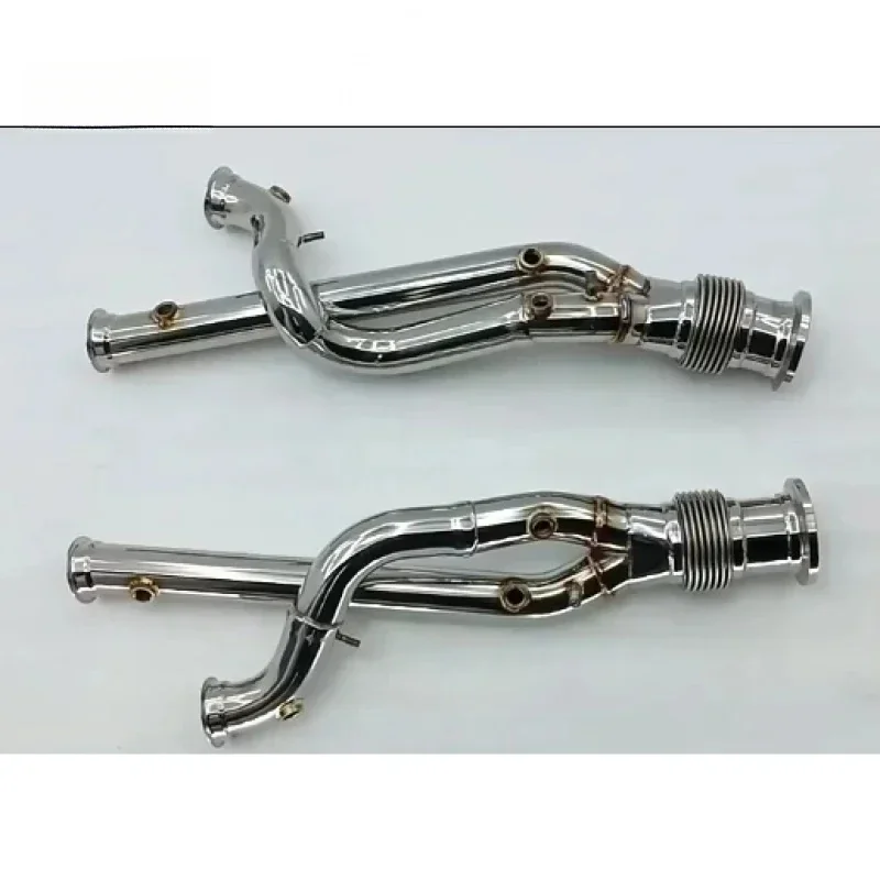 

Automobile Exhaust Modification System, Exhaust Pipes Branch Downpipe for Lamborghini Aventador SVJ, High Quality