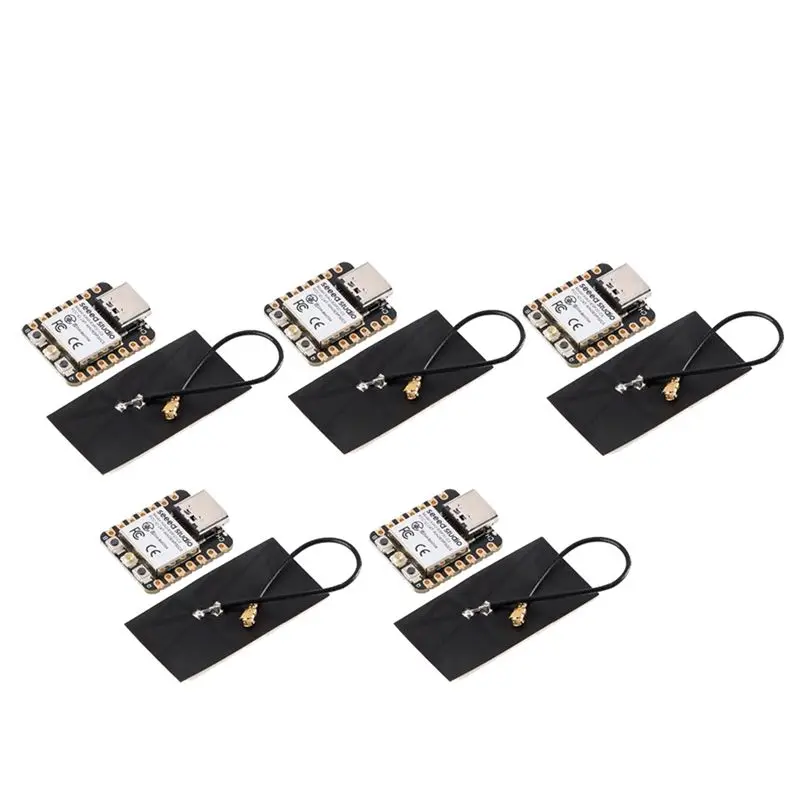 abkq-5pcs-esp32c3-seeed-studio-xiao-wifi-bluetooth-wireless-development-board-module-tiny-mcu-4mb-400kb-for-arduino