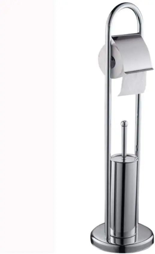 

Toilet Brush ， Bowl Cleaner Bathroom Set Upgraded Design with Soft Bristle