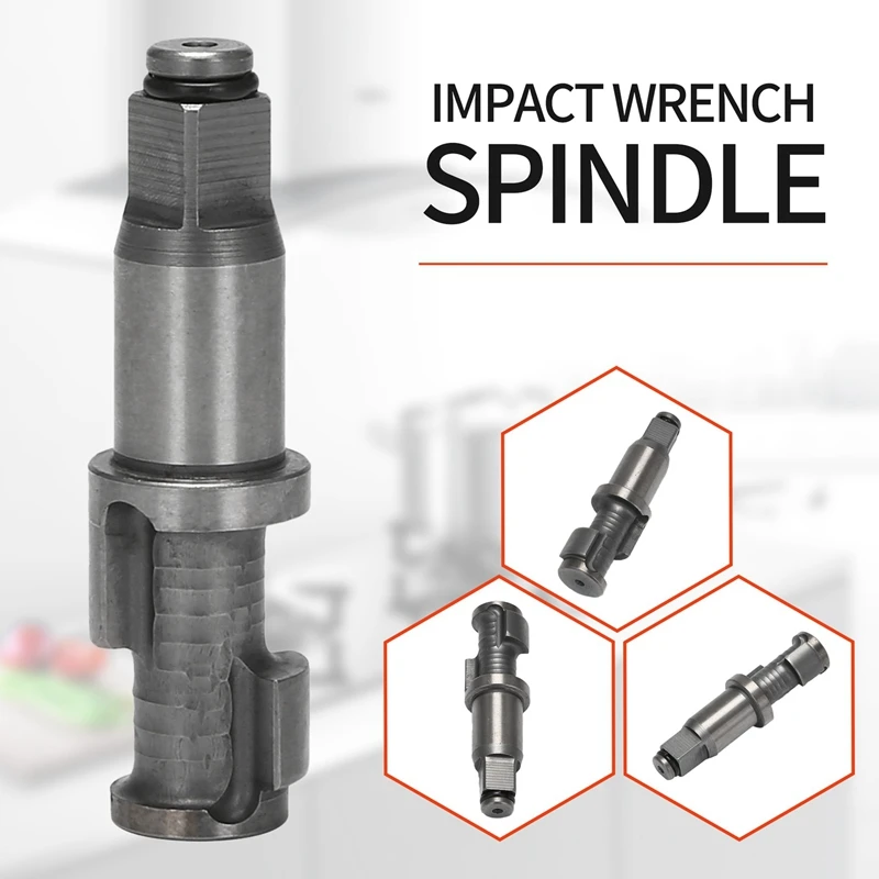 Pneumatic Impact Wrench Spindle 1/2 Inch Square Parts For 1/2 Inch Air Impact Wrench