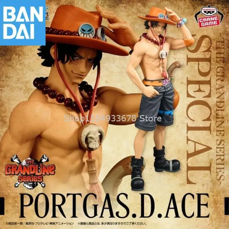 

Подлинная Bandai Banpresto One Piece Dxf The Grandline Series Portgas.d.ace Special Ainme Фигурка Модель Коллекционная Фигурка Игрушки