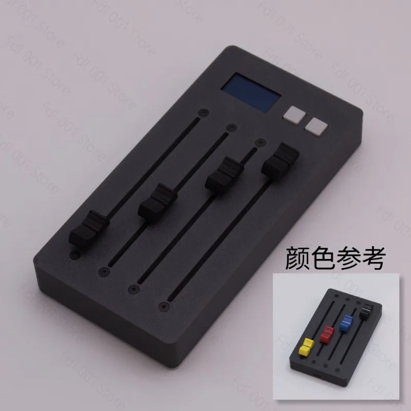 4-Track Electric Fader Mixer MIDI Controller Mixing Volume Automation CC Expression Envelope