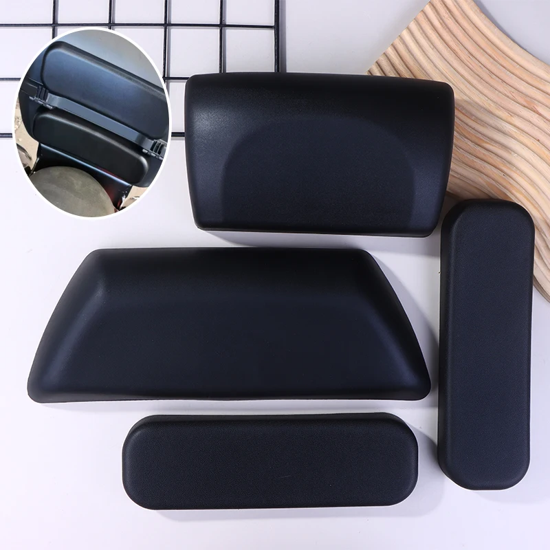 

1Set ABS Motorcycle Trunk Backrest For SHAD SH29 SH33 SH34 SH39 SH40 SH45 SH47 SH48 Moto Rear Passenger Tail Box Rear Cushion