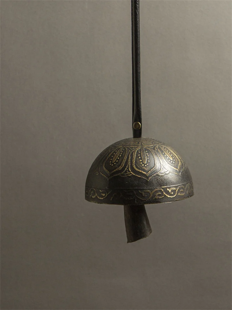 

Auspicious copper bell, exorcise evil spirits, exquisite meditation small bell