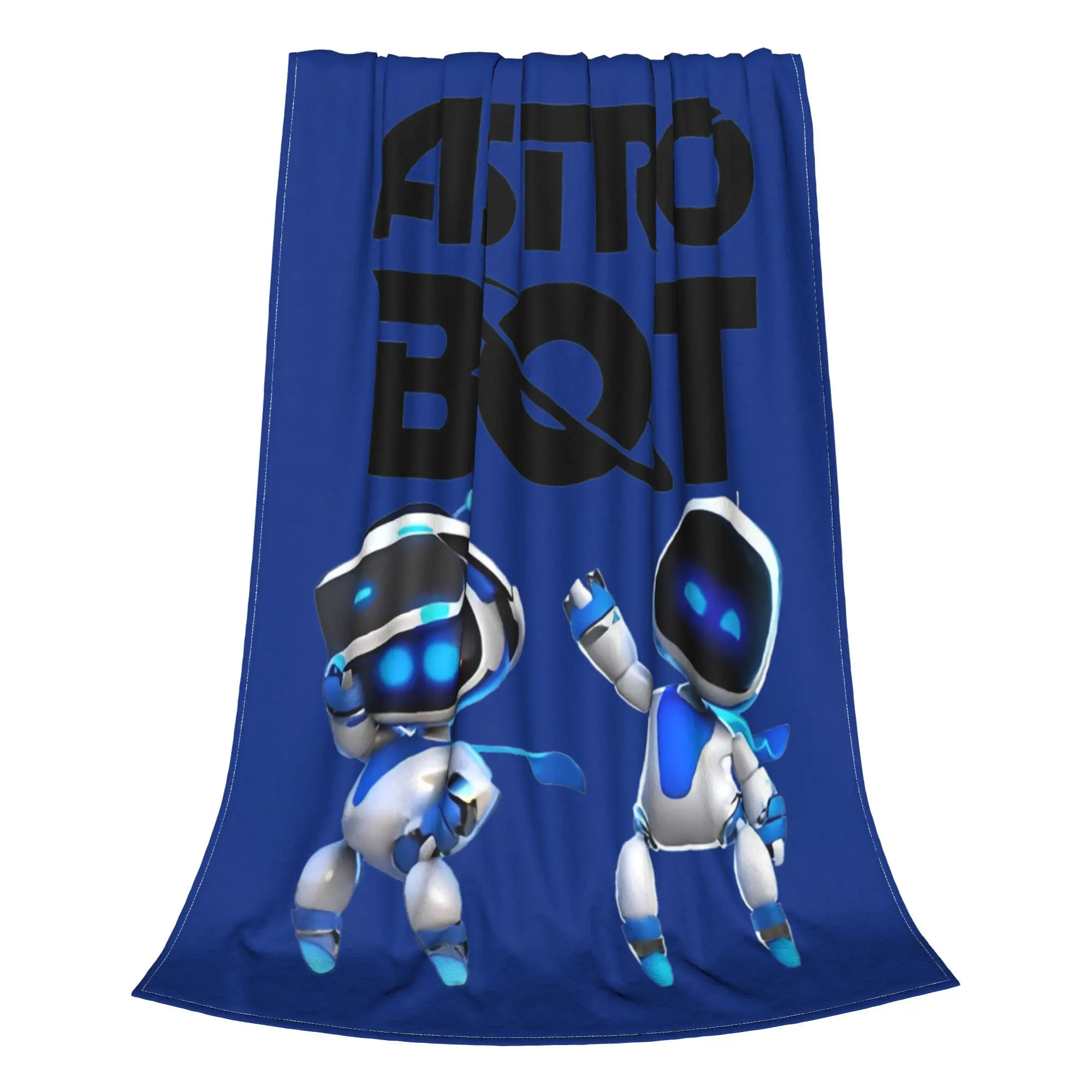 ASTRO-BOT game  Merch Blanket Soft Flannel  Throw Blanket Cozy Plush Thin Quilt