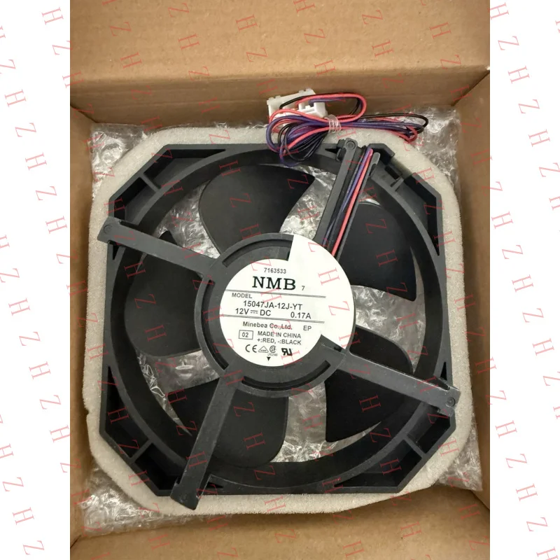 

P+ 5pcs FOR NMB 15047JA-12J-YT Cooling Fan MODEL DC 12V 0.17A for Minebea OEM New