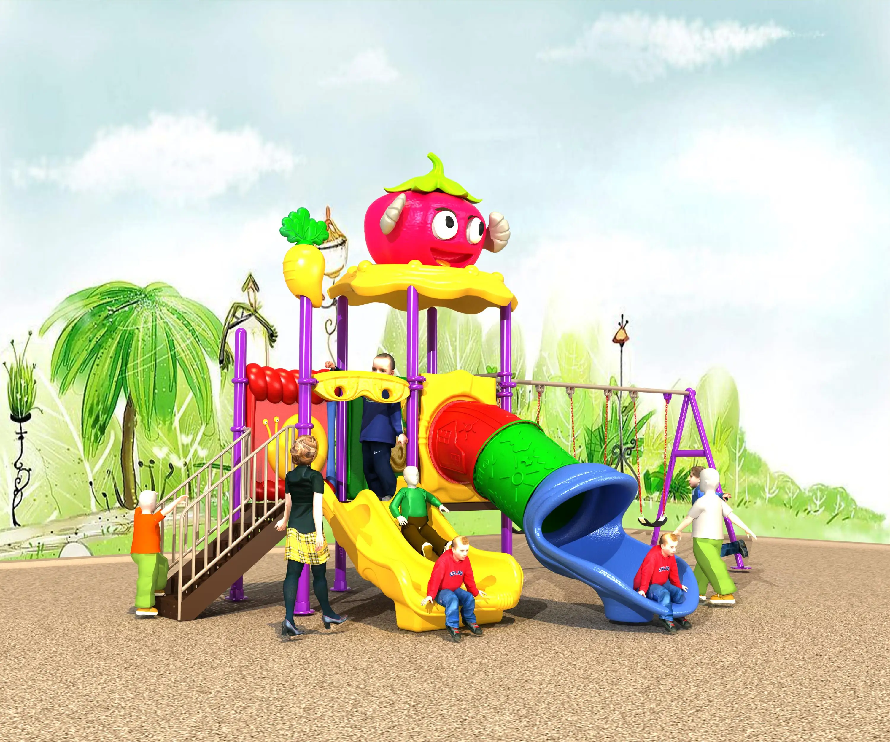 Bunte, Langlebige Kinder-Außen – Kids Outdoor Climbing Equipment Bewertung und Preis