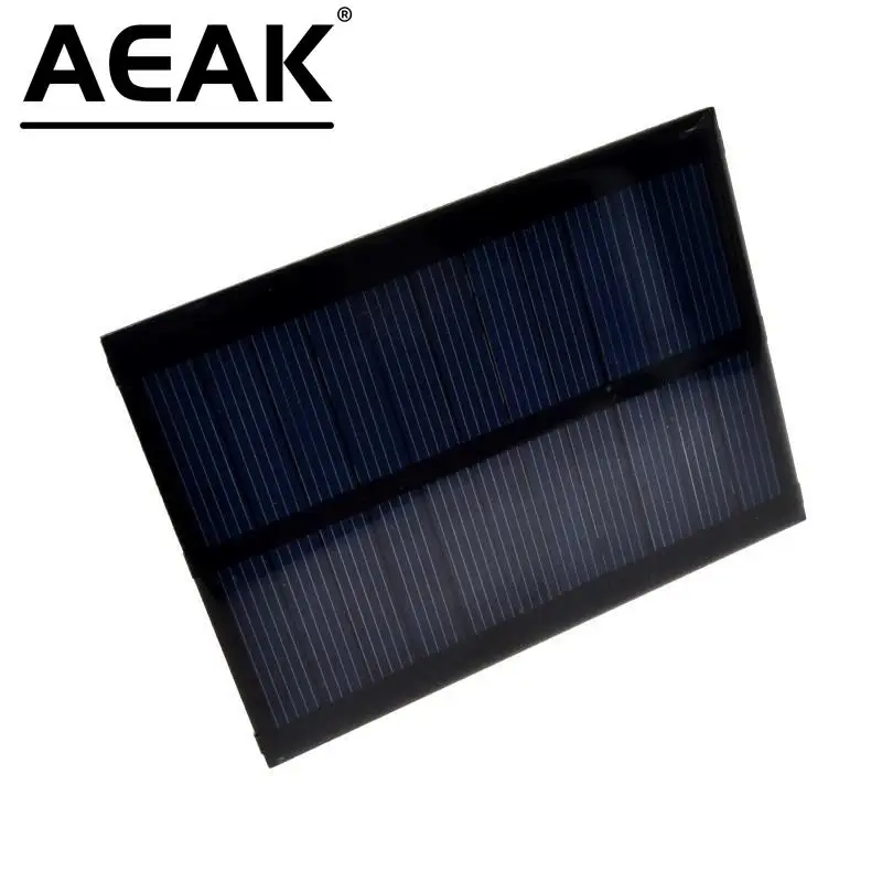 AEAK Solar Panel 0.5W 5V Portable Module DIY Small Solar Panel for Cellular Phone Charger Home Light Toy etc Solar Cell
