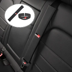 도요타 크라운 GR 코롤라 야리스 L Auris C-HR Hilux Vios Rav7 Reiz용 자동차 시트 벨트 버클 커버 보호대, 자동차 스타일링 액세서리
