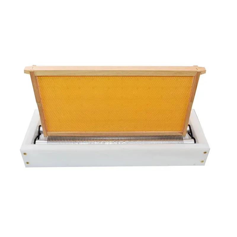 

Beekeeping Uncapping Tool Double Roller Honey Uncapper Machine - Fast 5-Min 30-Frame Uncapping, Electric Comb Slitter